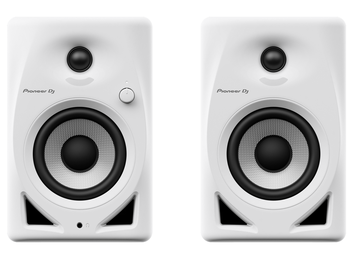 Monitor de Referência Ativo Pioneer DJ DM-40D Branco (Par)