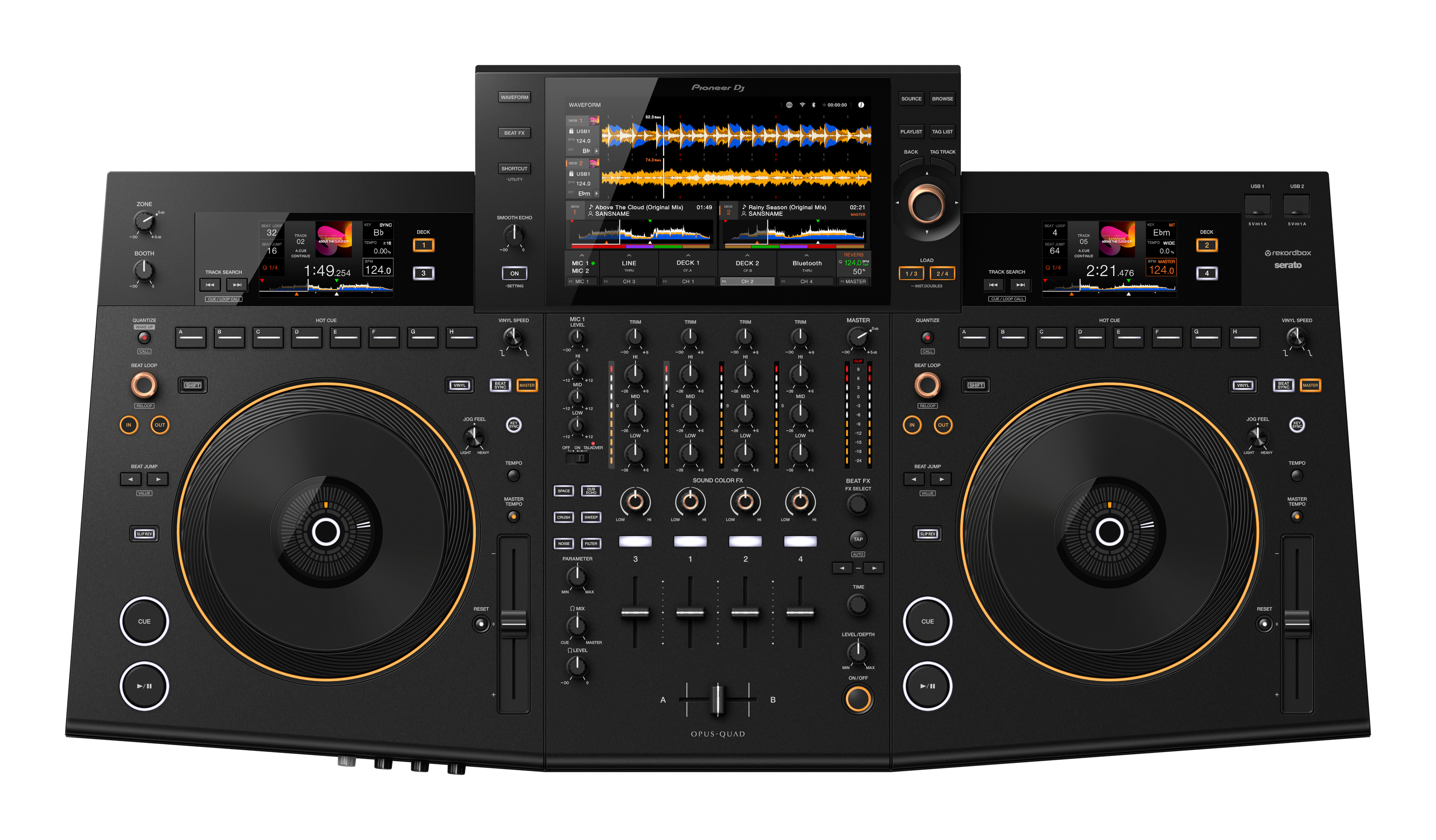 Sistema DJ All-in-One Pioneer DJ OPUS-QUAD