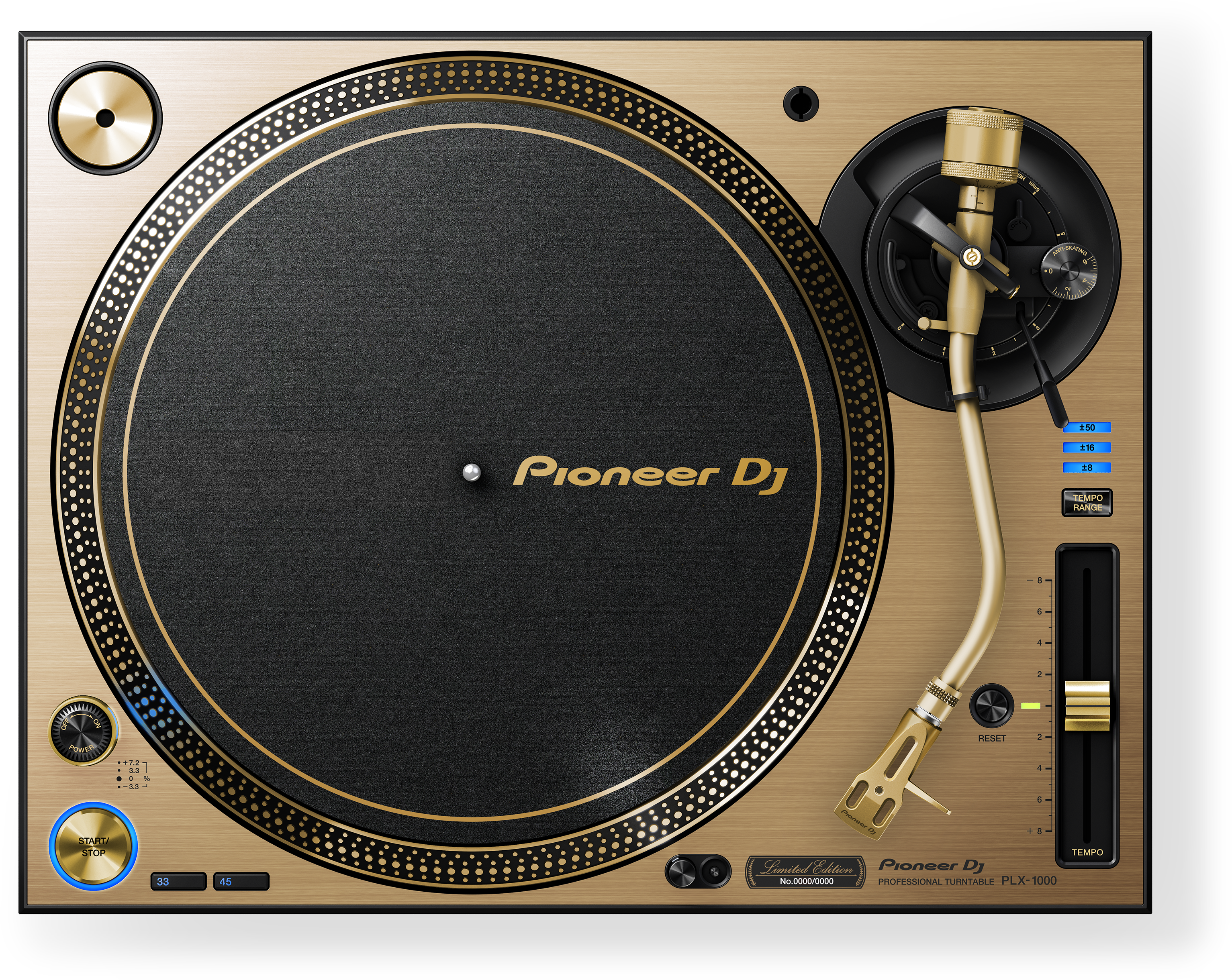 Toca Discos Pioneer DJ PLX-1000 Dourado