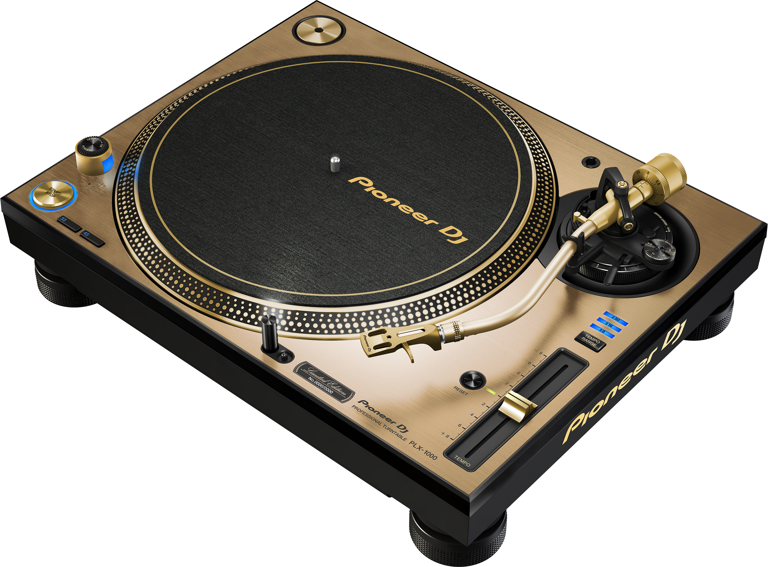 Toca Discos Pioneer DJ PLX-1000 Dourado
