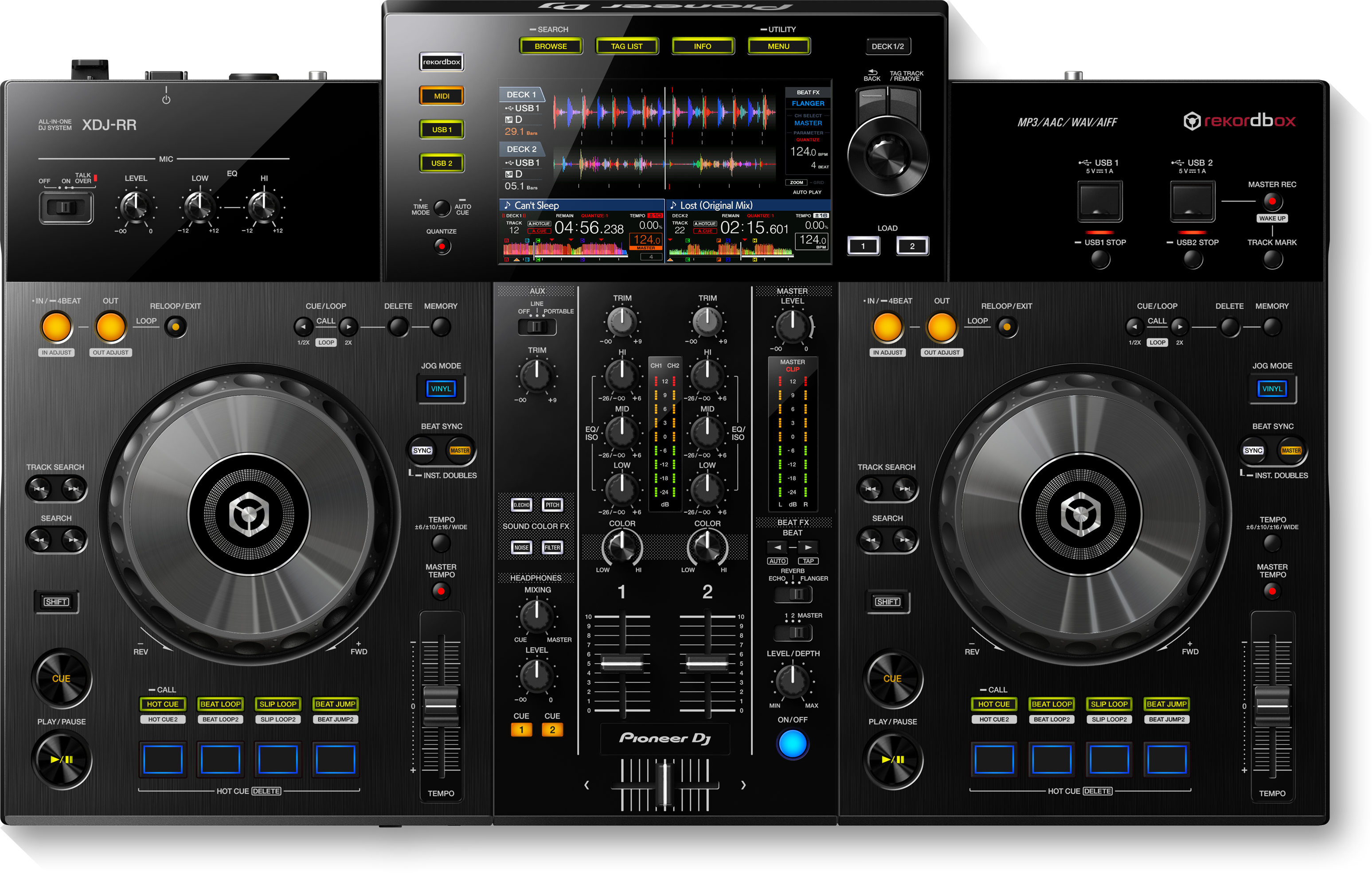 Sistema DJ All-in-One Pioneer DJ XDJ-RR