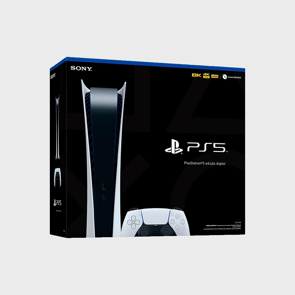 Console Playstation 5 Edição Digital 825GB SSD