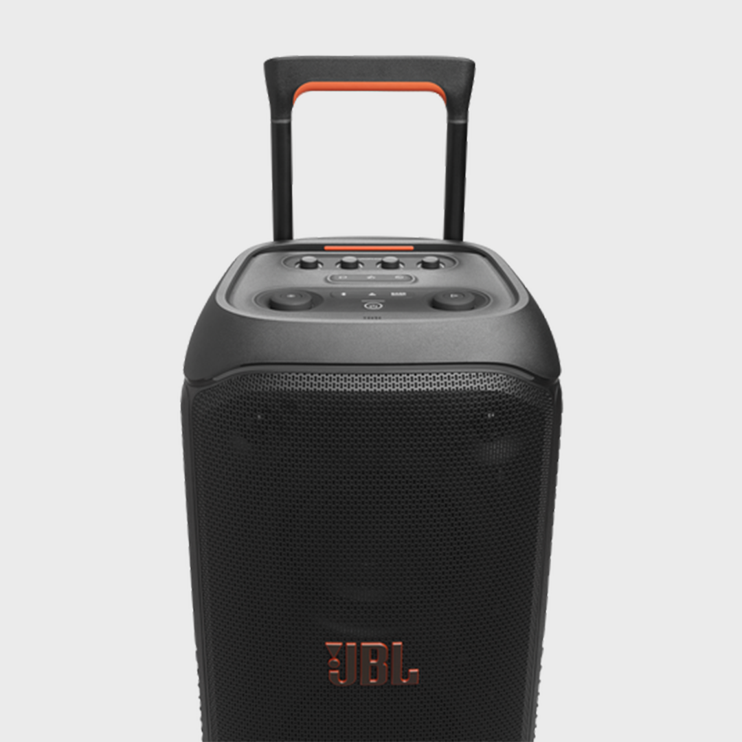 Caixa de Som Bluetooth JBL Party Box Stage 320, IPX4, Show de luzes, Até 18h, 240W