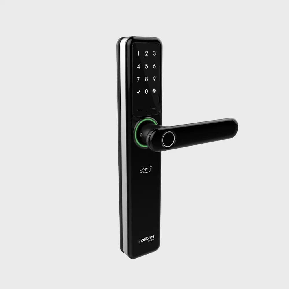 Fechadura Smart de Embutir com Maçaneta + Hub Compatível com Alexa IFR 7000 + - Image #2