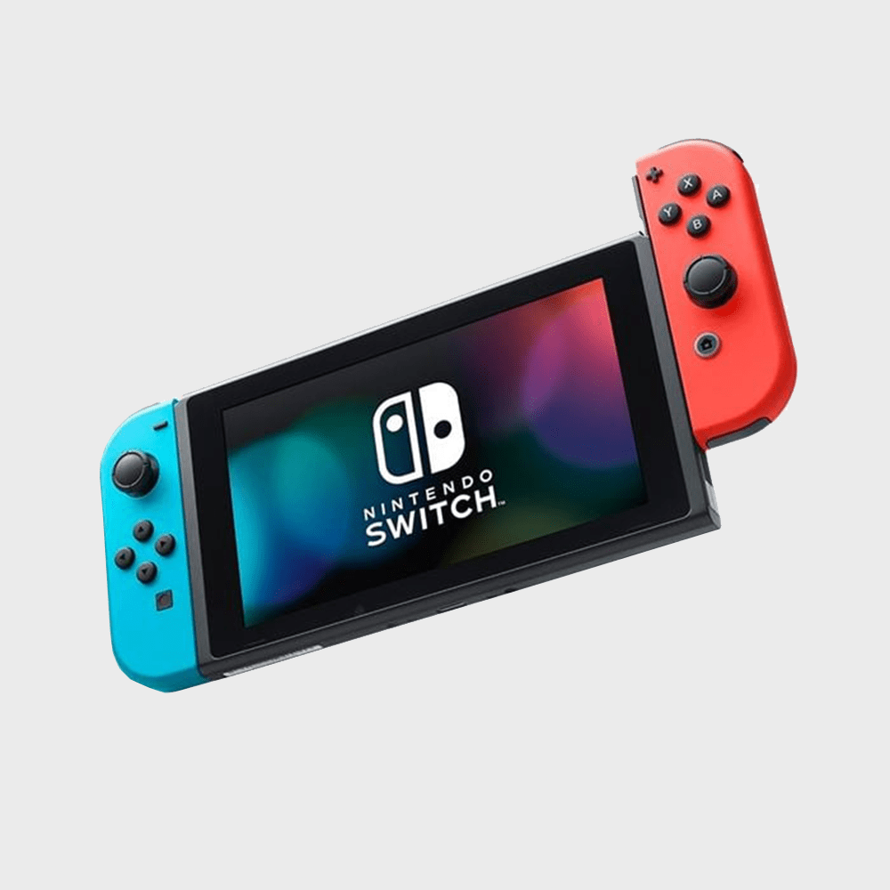 Console Nintendo Switch Azul e Vermelho + Joy-Con Neon + Mario Kart 8 Deluxe EX2