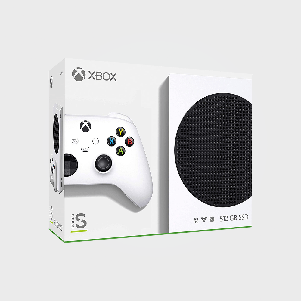 Console Microsoft Xbox Series S, 512GB, Com 2 Controles - Branco